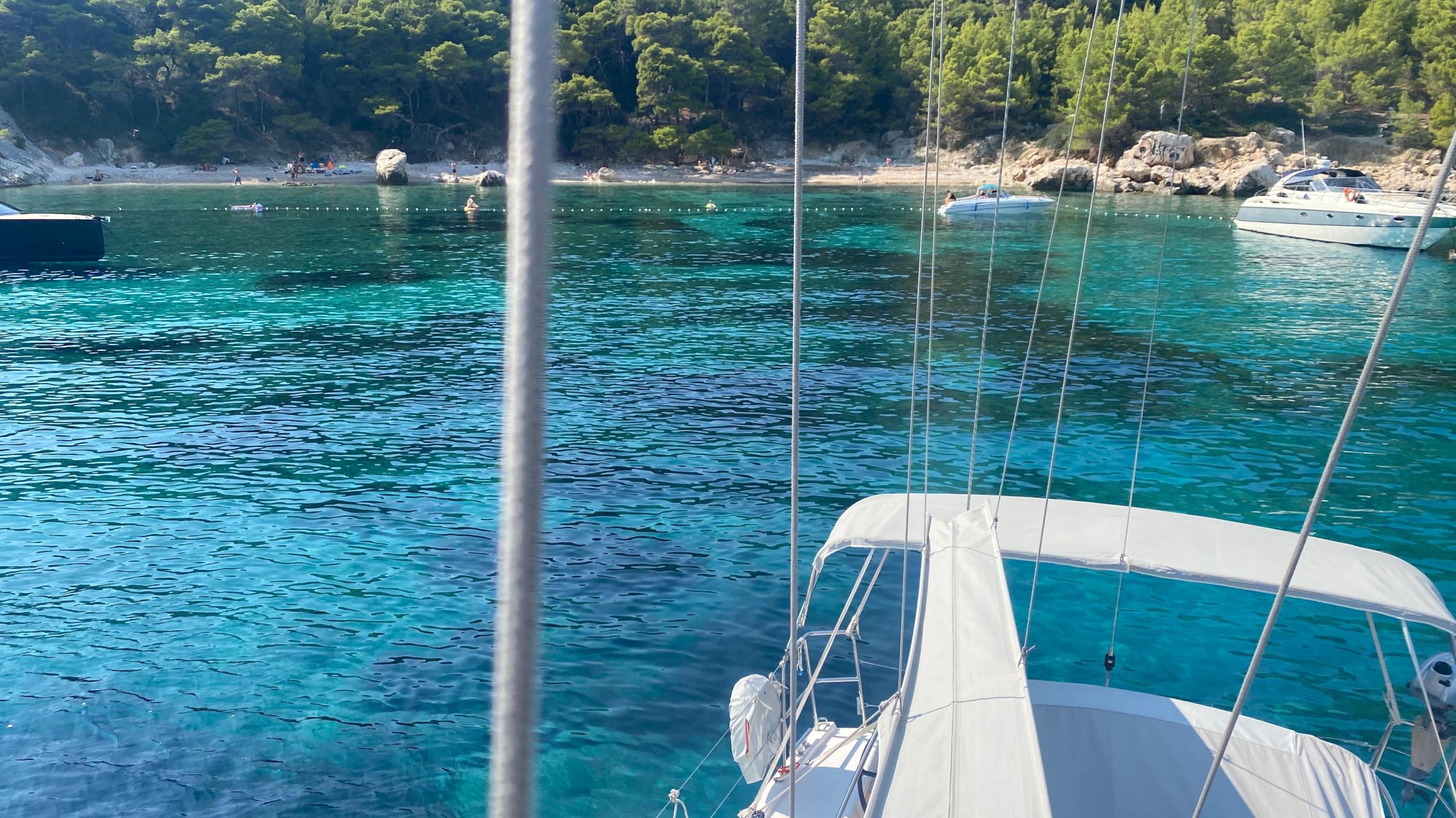 Milna bay on Hvar